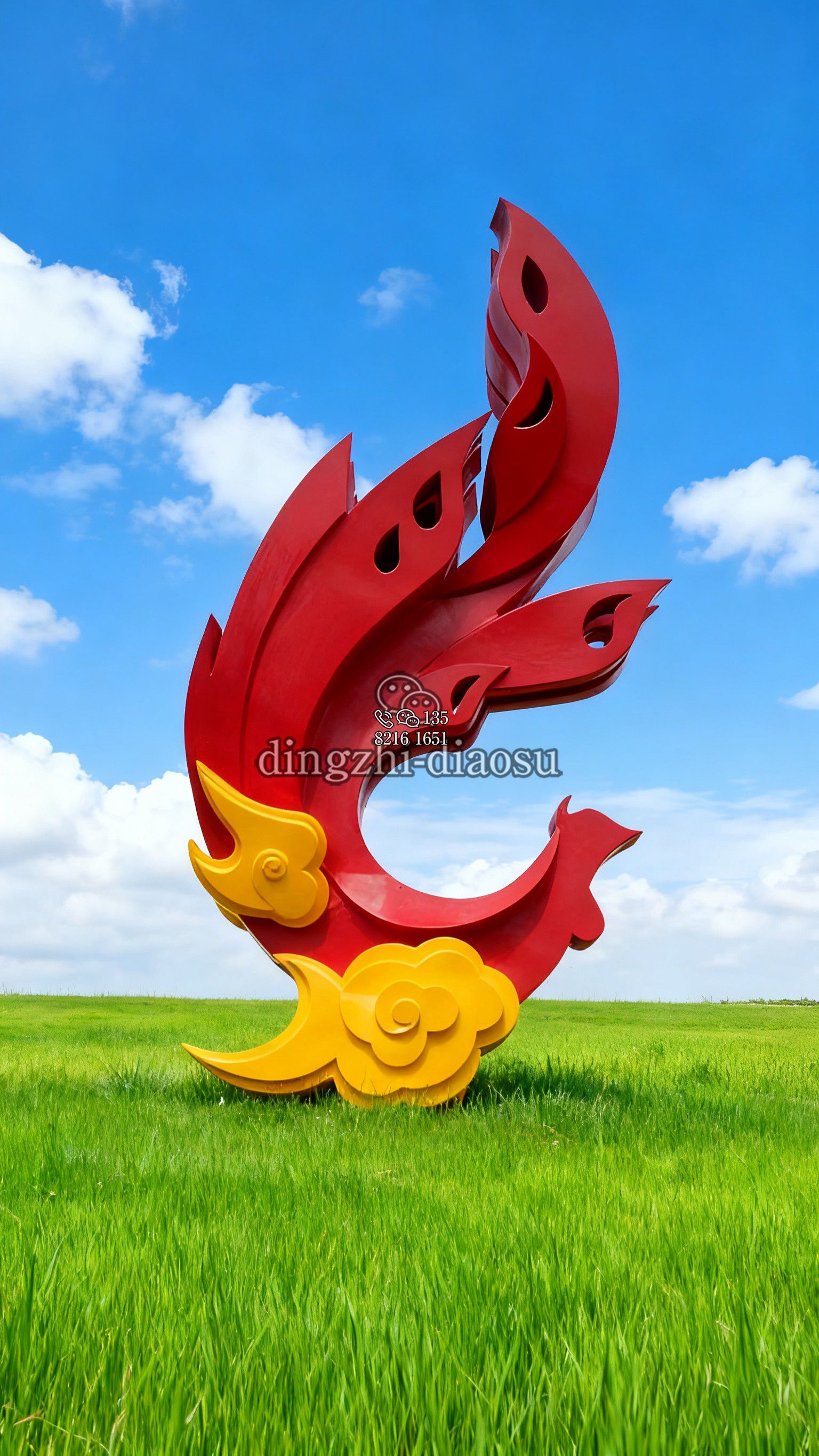 ~鳳凰不銹鋼雕塑 ~鳳凰不銹鋼雕塑